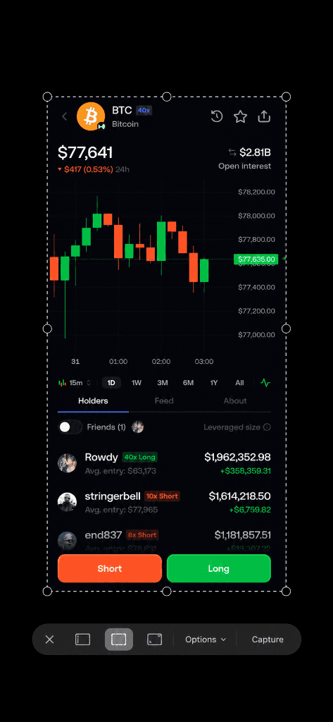 Add the Trade Screenshot